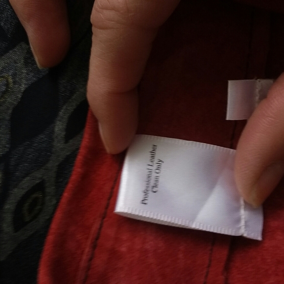 Coldwater Creek Suede Leather Vest Rust Womens Autumn Genuine Soft 100% Small - Picture 15 of 15